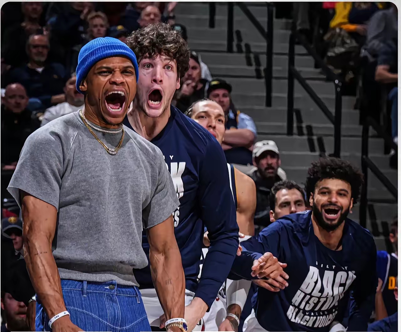 包含丹佛掘金发布备战花絮，国际比赛日豪取连胜，NBA常规赛任务艰巨，球队文化再被提及的词条